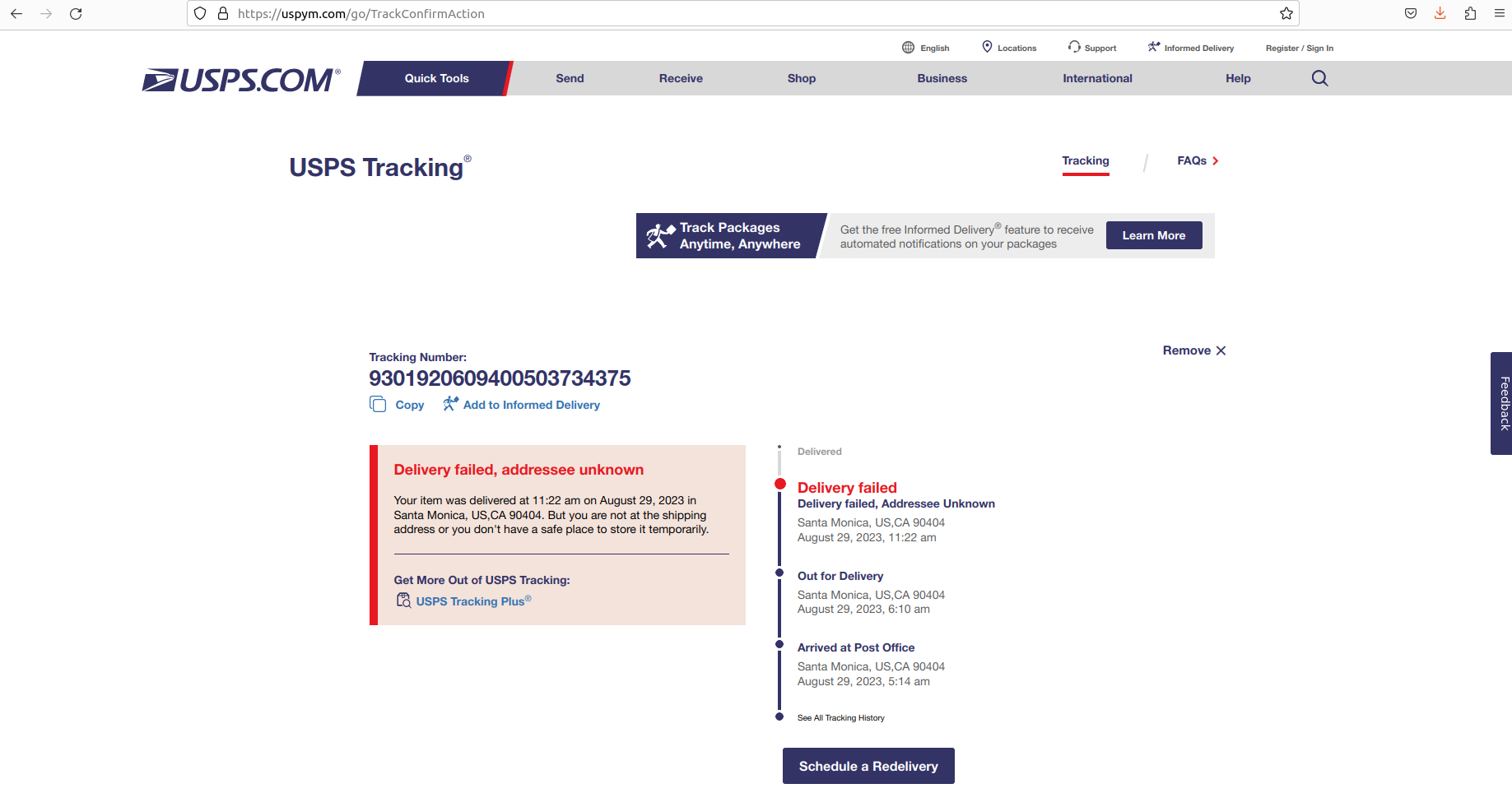 Exposing The USPS Issues With Your Shipping Address Scam