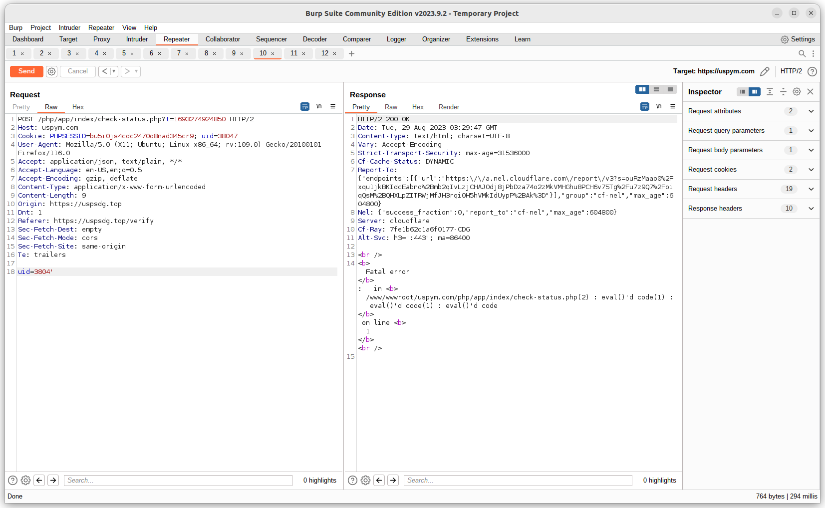 Vulnerabilidad De Inyección Sql En El Kit De Smishing