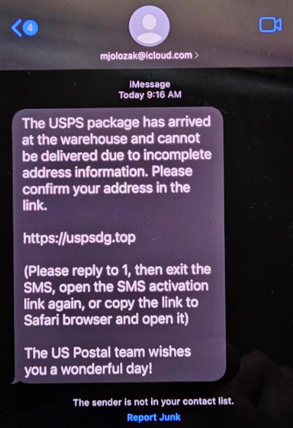 Exposing The USPS Issues With Your Shipping Address Scam